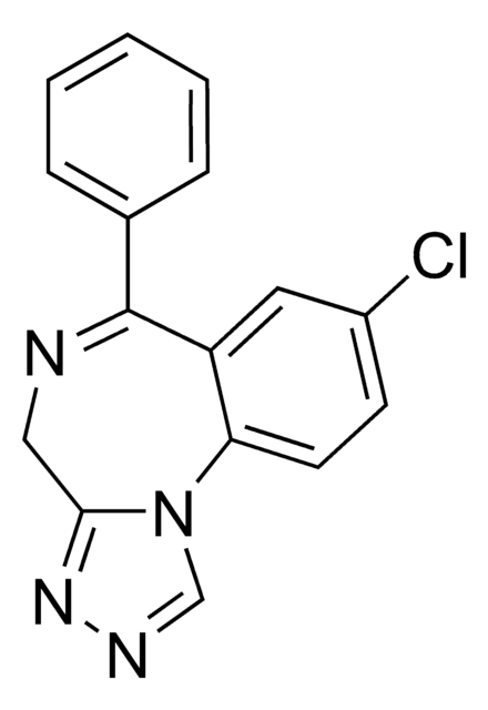 艾司唑仑标准液 溶液 1.0&#160;mg/mL in methanol, ampule of 1&#160;mL, certified reference material, Cerilliant&#174;