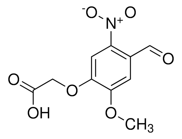 2-(4-formyl-2-methoxy-5-nitrophenoxy)acetic acid AldrichCPR