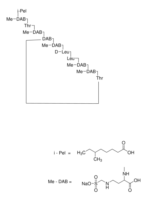 Colistine méthane sulfonate sodique ~11,500&#160;U/mg