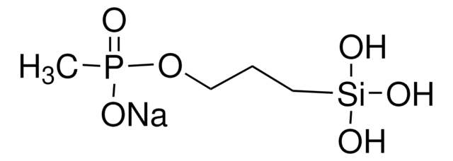 3-(Trihydroxysilyl)propylmethylphosphonat, Mononatriumsalz -Lösung 50&#160;wt. % in H2O