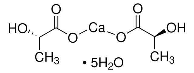 L-乳酸钙 五水合物 SAJ first grade, &#8805;97.0%