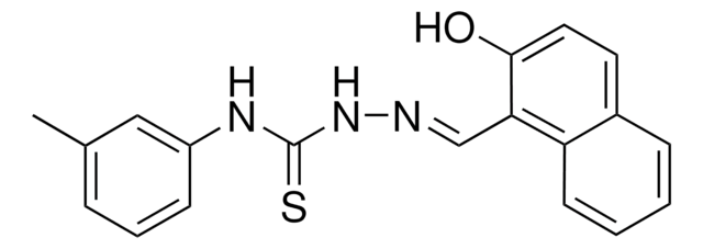 2-HYDROXY-1-NAPHTHALDEHYDE N-(3-METHYLPHENYL)THIOSEMICARBAZONE AldrichCPR