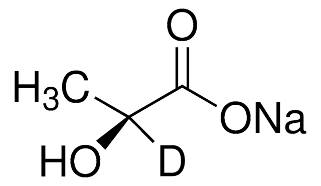 ナトリウム L-ラクテート-2-d &#8805;98 atom % D, &#8805;98% (CP)