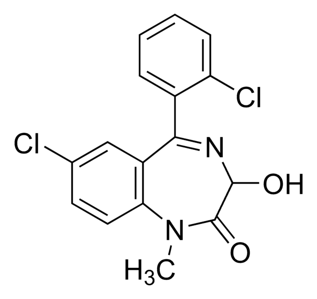 Lormetazepam -Lösung 1.0&#160;mg/mL in methanol, ampule of 1&#160;mL, certified reference material, Cerilliant&#174;