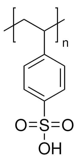 Poli(4-stirenesolfonato acido) Mw ~75,000, 18&#160;wt. % in H2O