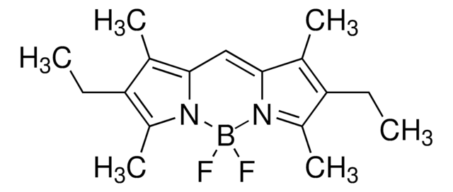 {3-Ethyl-5-[(4-ethyl-3,5-dimethyl-2H-pyrrol-2-ylidene)methyl]-2,4-dimethyl-1H-pyrrolato-N1,N5}difluoroboron 99% (HPLC)