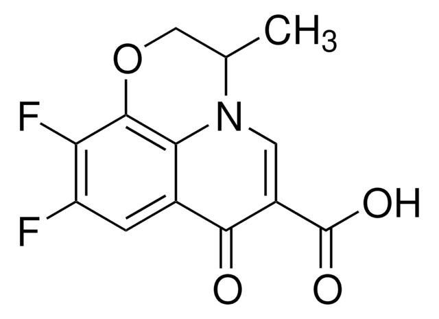 9,10-Difluor-2,3-dihydro-3-methyl-7-oxo-7H-pyrido[1,2,3-de]-1,4-benzoxazin-6-carbonsäure 97%