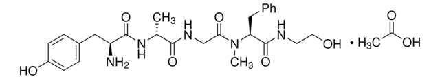 [D-Ala2, N-Me-Phe4, Gly5-オール]-エンケファリン 酢酸塩 &#8805;97% (HPLC)