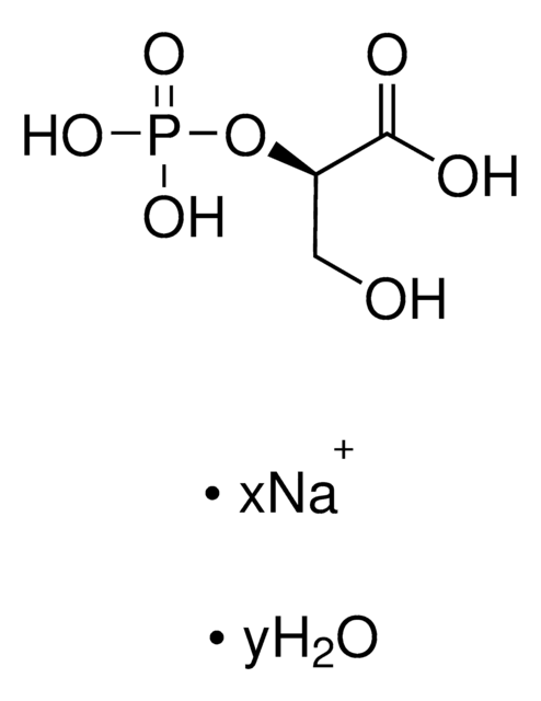 D(+)-2-Phosphoglycerinsäure Natriumsalz Hydrat &#8805;75% (calc. on dry substance, enzymatic)