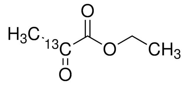 Brenztraubensäure-2-13C-ethylester 99 atom % 13C, 98% (CP)