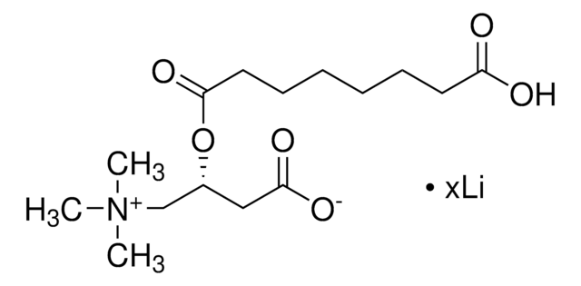 Suberoyl-L-carnitine lithium salt analytical standard