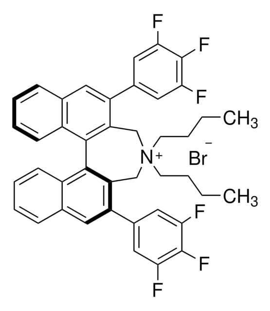 (11bS)-(+)-4,4-Dibutyl-4,5-dihydro-2,6-bis(3,4,5-trifluorphenyl)-3H-dinaphth[2,1-c:1&#8242;,2&#8242;-e]azepiniumbromid