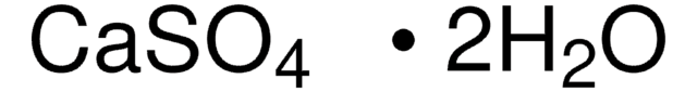 硫酸カルシウム 二水和物 puriss., meets analytical specification of NF, E 516, 99.0-101.0% (based on anhydrous substance)