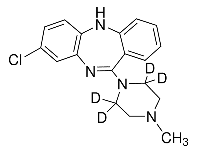 氯氮平-D4标准液 CRM 溶液 100&#160;&#956;g/mL in methanol, ampule of 1&#160;mL, certified reference material, Cerilliant&#174;