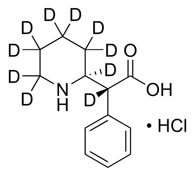 (±)-threo-Ritalinsäure-d10 -hydrochlorid 100&#160;&#956;g/mL in methanol (as free base), ampule of 1&#160;mL, certified reference material, Cerilliant&#174;