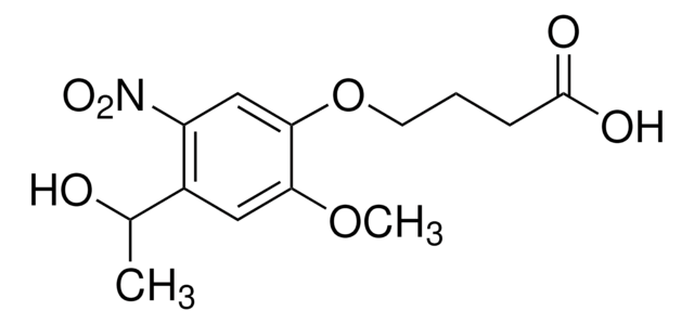 4-[4-(1-Hydroxyethyl)-2-methoxy-5-nitrophenoxy]buttersäure &#8805;98.0% (HPLC)