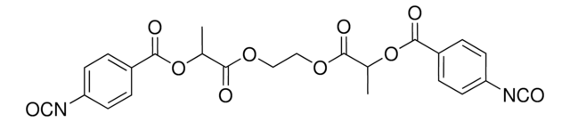 Benzoic acid, 4-isocyanato-ethylene glycol bis lactic acid ester