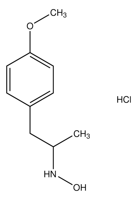 N-[2-(4-methoxyphenyl)-1-methylethyl]hydroxylamine hydrochloride AldrichCPR