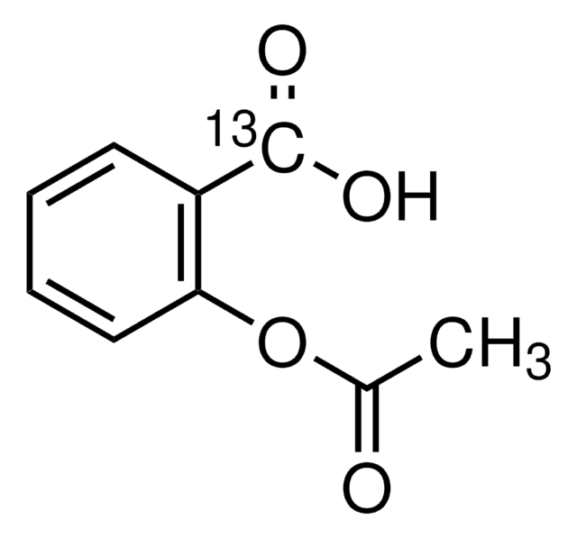 O-Acetylsalicylsäure-&#945;-13C 99 atom % 13C