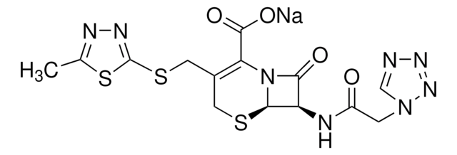 Cefazolin Natriumsalz certified reference material, pharmaceutical secondary standard