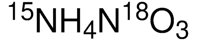 Ammonium-15N nitrate-18O3 98 atom % 15N, 95 atom % 18O, 98% (CP)