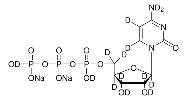 Cytidine-d14 5&#8242;-triphosphate disodium salt solution 100&#160;mM (in 5mM Tris / D2O), &#8805;98 atom % D, &#8805;95% (CP)