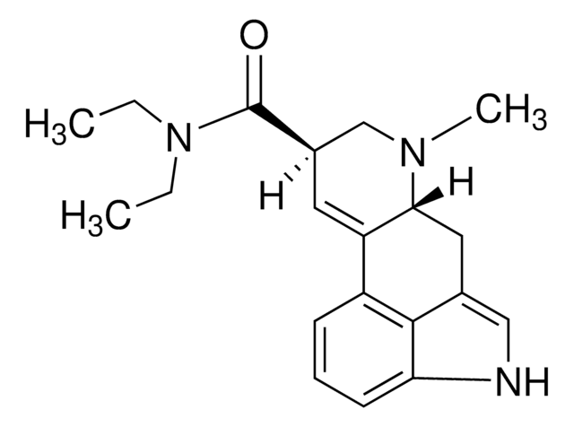 麦角酸二乙胺标准液 溶液 1.0&#160;mg/mL in acetonitrile, ampule of 1&#160;mL, certified reference material, Cerilliant&#174;