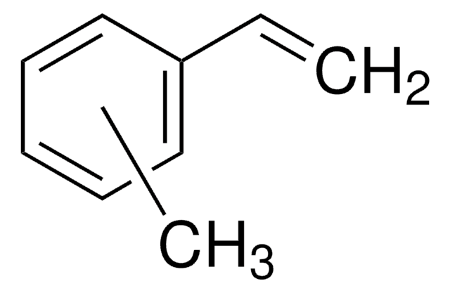 Vinyltoluol 60% meta, 40% para and 1% ortho, 99%, contains ~50&#160;ppm 4-tert-butylcatechol as inhibitor