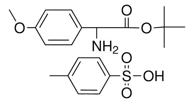 2-(4-METHOXYPHENYL)-DL-GLYCINE TERT-BUTYL ESTER P-TOLUENESULFONATE AldrichCPR