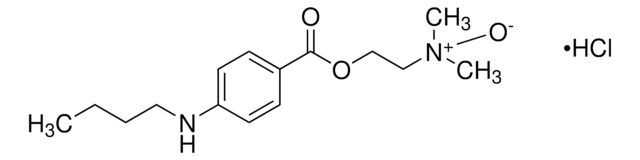 2-[4-(Butylamino)-benzoyl]-oxy-N,N-dimethylethanamin-N-oxid -hydrochlorid certified reference material, TraceCERT&#174;, Manufactured by: Sigma-Aldrich Production GmbH, Switzerland