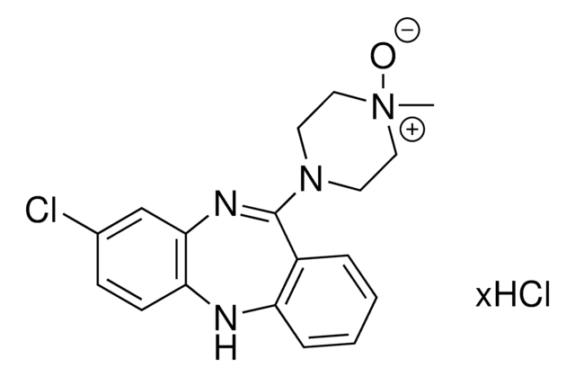 クロザピンN-オキシド塩酸塩 &#8805;98% (HPLC), Water soluble Clozapine N-oxide