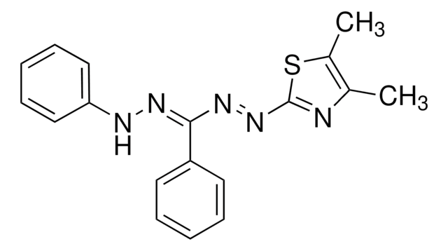 Thiazolylblau-formazan MTT reduction end product