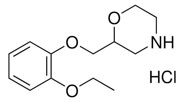 2-[(2-ethoxyphenoxy)methyl]morpholine hydrochloride AldrichCPR