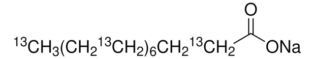 Natriumpalmitat-2,4,6,8,10,12,14,16-13C8 Natriumsalz 99 atom % 13C