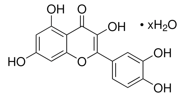 槲皮素 Pharmaceutical Secondary Standard; Certified Reference Material