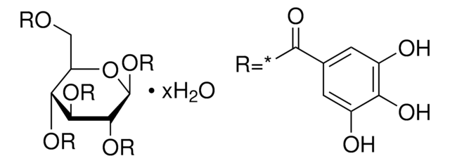 ペンタ-O-ガロイル-&#946;-D-グルコース 水和物 &#8805;96% (HPLC)