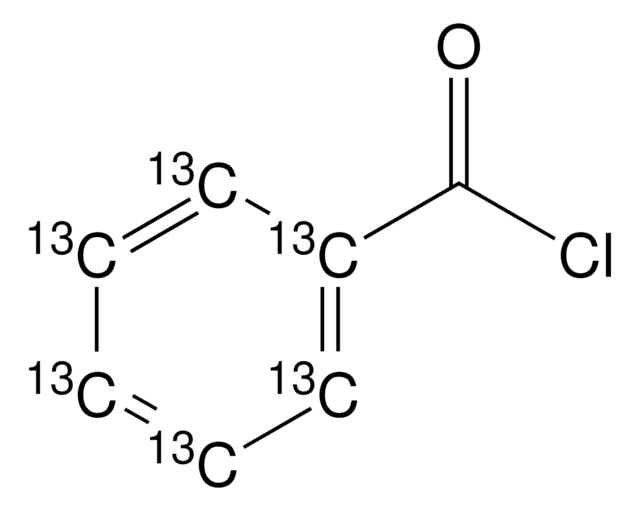 苯甲酰氯-环-13C6 99 atom % 13C, 99% (CP)