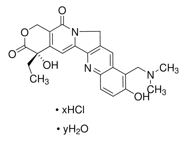 Topotecan hydrochloride hydrate &#8805;98% (HPLC and enzymatic)