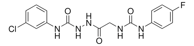 4-(3-CHLOROPHENYL)-1-(4-FLUOROPHENYLUREIDOACETYL)SEMICARBAZIDE AldrichCPR