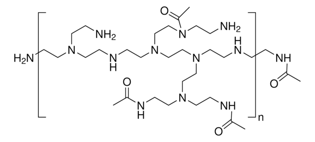 Acetylated branched polyethylenimine solution 20% solution 20% acetylation, suitable for biomedical research