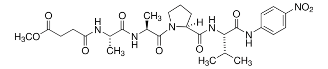 N-(Methoxysuccinyl)-Ala-Ala-Pro-Val-4-nitroanilid elastase substrate