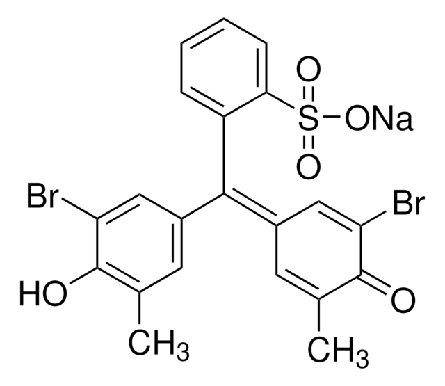 ブロモクレゾールパープル ナトリウム塩 indicator grade, Dye content 90&#160;%