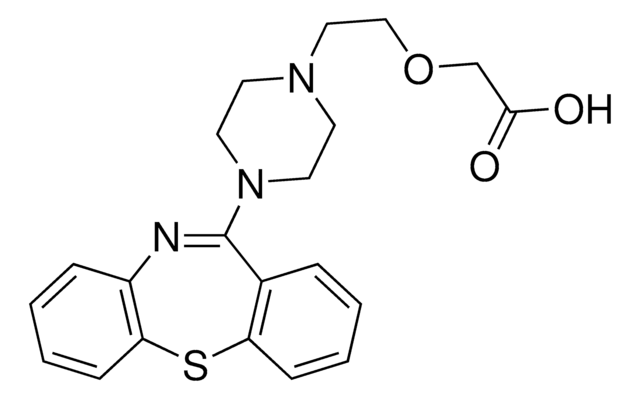 喹硫平羧酸 溶液 1.0&#160;mg/mL in acetonitrile, certified reference material, ampule of 1&#160;mL, Cerilliant&#174;