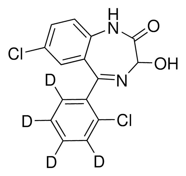 ロラゼパム-d4 溶液 100&#160;&#956;g/mL in acetonitrile, ampule of 1&#160;mL, certified reference material, Cerilliant&#174;