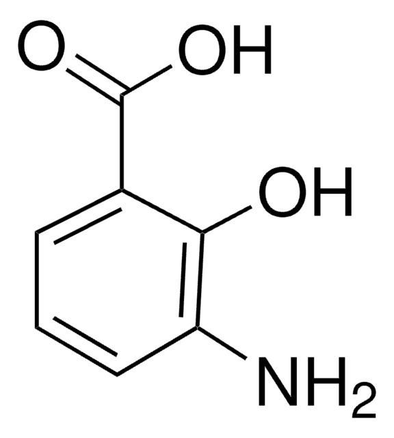 Acido 3-aminosalicilico certified reference material, TraceCERT&#174;, Manufactured by: Sigma-Aldrich Production GmbH, Switzerland