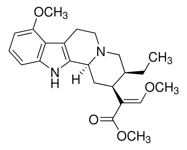 Mitragynine solution 100&#160;&#956;g/mL in methanol, certified reference material, ampule of 1&#160;mL, Cerilliant&#174;