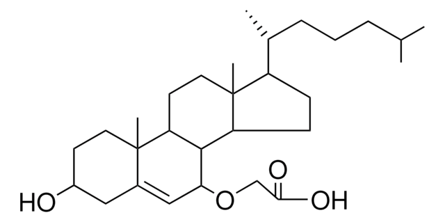 3-BETA-HYDROXYCHOLEST-5-ENE-7-BETA-YL CARBOXYMETHYL ETHER AldrichCPR