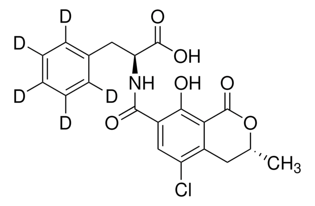 Ochratoxin A-(phenyl-d5) -Lösung 10&#160;&#956;g/mL in acetonitrile, analytical standard