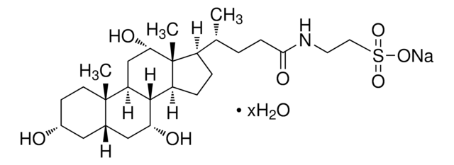 牛磺胆酸 钠盐 水合物 &#8805;95% (HPLC)