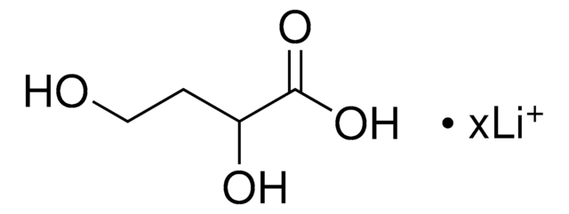 (±)-2,4-Dihydroxybuttersäure Lithiumsalz &#8805;95.0% (GC)